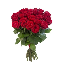 Sarkanu rožu pušķis